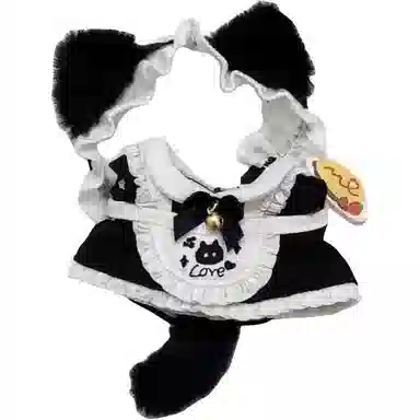 启启 猫咪换装 可爱 娃衣着替