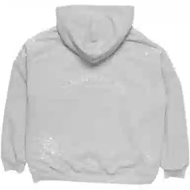 Acne Studios FW25 Fleece Hoodie Gray