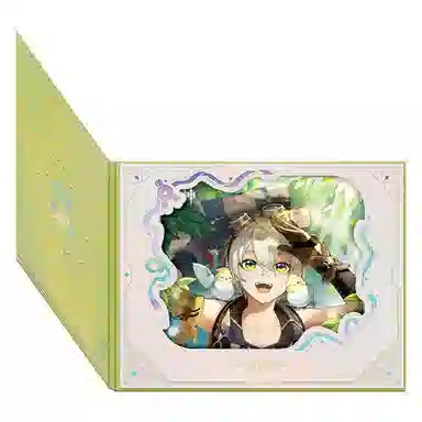 原神 命定之日系列 翻页式花窗 色纸