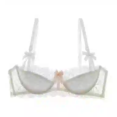 FOCOS STUDIO Lace Half Cup Bra