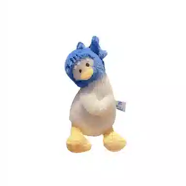 玄唐 歪头鸭鲨鱼恐龙毛绒公仔挂饰钥匙扣背包书包#好运 聚酯纤维 挂件 男女同款情侣款