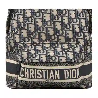 DIOR Travel Backpack Small Black