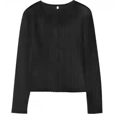 爱依服 简约通勤韩版温柔风针织衫 女款