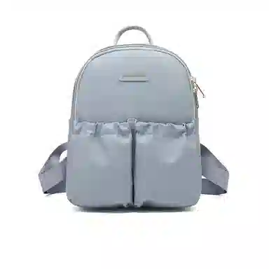 稻草人 美式潮流时尚百搭运动休闲高颜值通勤旅行大容量 合成革 双肩包 常规 女款 多色