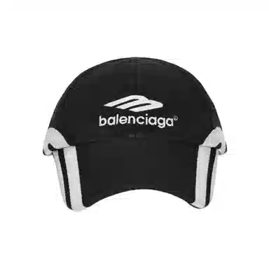 Balenciaga Logo Cap Black