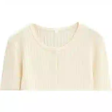 爱依服 简约通勤韩版温柔风针织衫 女款