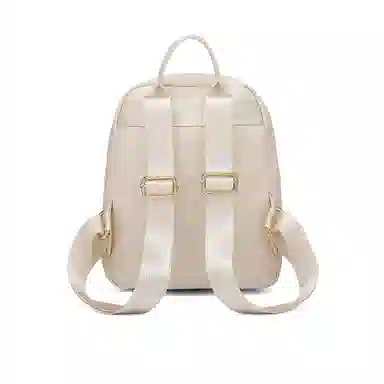 稻草人 美式潮流时尚百搭运动休闲高颜值通勤旅行大容量 合成革 双肩包 常规 女款 多色