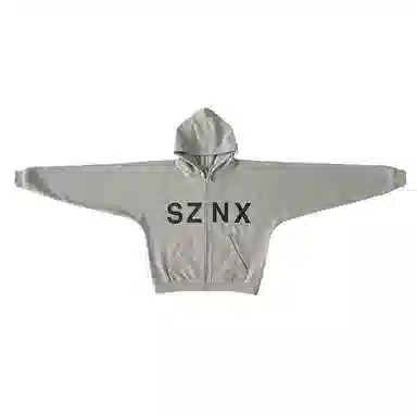 YEEZY kanye2025 ZIP UP PANCAKE HOODIE logo