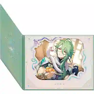 原神 命定之日系列 翻页式花窗 色纸