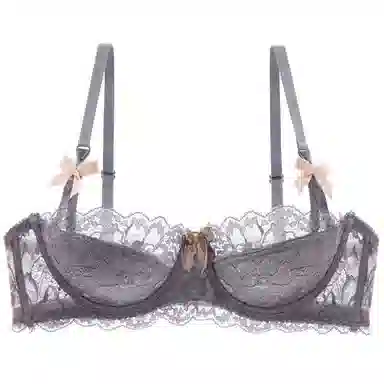 FOCOS STUDIO Lace Half Cup Bra