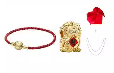 Pandora Red Series DIY Charm Bracelet