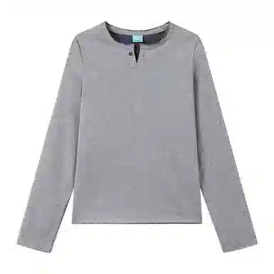Crying Center V-Neck Colorblock Sweatshirt