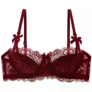 FOCOS STUDIO Lace Half Cup Bra