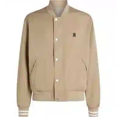 Tommy Hilfiger Reversible Jacquard Baseball Jacket