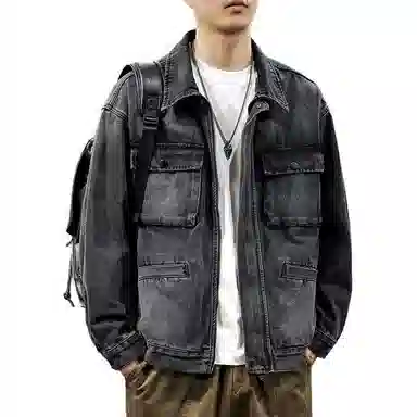 Qianjin Niu Classic Denim Jacket