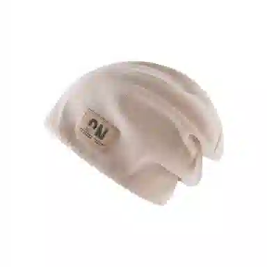 祎步康 秋冬季日系显脸小堆堆帽时尚百搭护耳保暖针织帽个性潮流包头帽 涤纶 帽子 男女同款情侣款