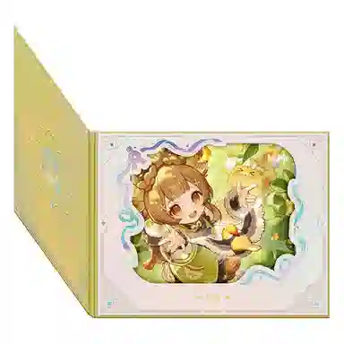 原神 命定之日系列 翻页式花窗 色纸