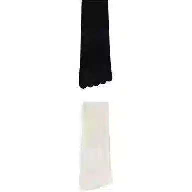 妮轻 薄款纯色简约短袜 女款