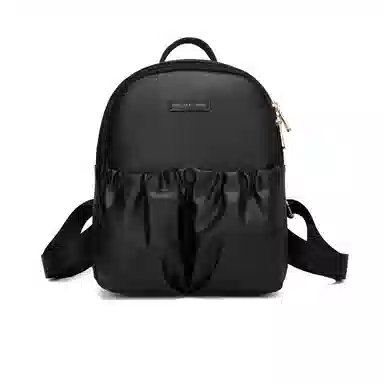 稻草人 美式潮流时尚百搭运动休闲高颜值通勤旅行大容量 合成革 双肩包 常规 女款 多色