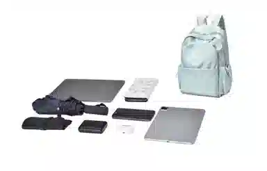 DRACONITE Backpack Grey Blue