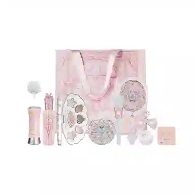 花知晓 珍珠牛奶套组彩妆套装 易上色自然玻璃唇持久不晕染不脱妆亮泽服帖气色