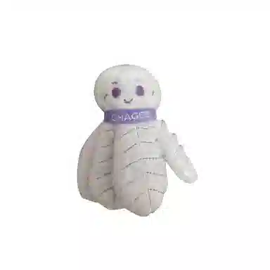 玄唐 毛茸茸胖乎乎可爱羽毛球你的羽球搭子书包球包挂饰 聚酯纤维 挂件 男女同款情侣款