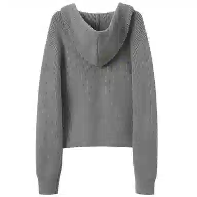 3COLOUR Miu Series Hoodie Cardigan