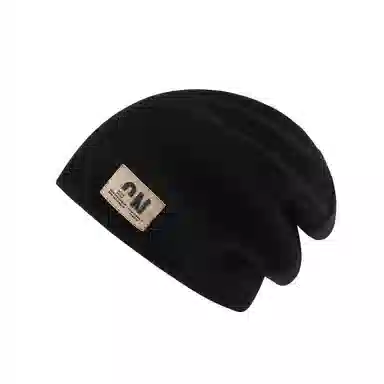 祎步康 秋冬季日系显脸小堆堆帽时尚百搭护耳保暖针织帽个性潮流包头帽 涤纶 帽子 男女同款情侣款