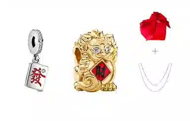 Pandora Red Series DIY Charm Bracelet