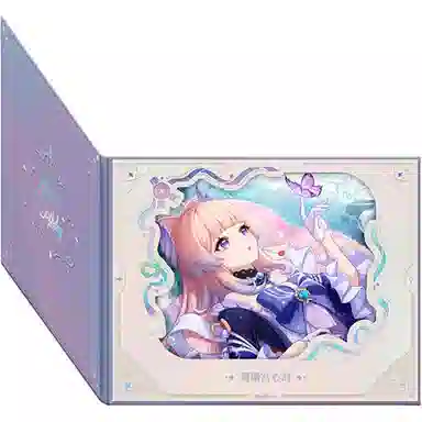 原神 命定之日系列 翻页式花窗 色纸