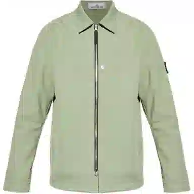 Stone Island Logo Patch Zip Jacket