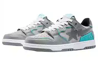 A BATHING APE SK8 Low Grey