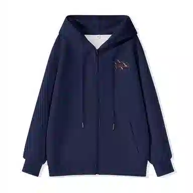 棉致 流星字母简约纯色牛奶丝复合抗皱无性别主义宽松落肩休闲卫衣 男女同款