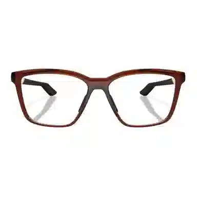 Oakley Good Luck Square Optical Frame Amber