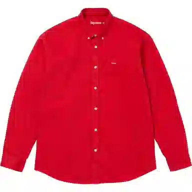 Supreme FW25 FW25 WEEK1 Small Box Denim Shirt logo