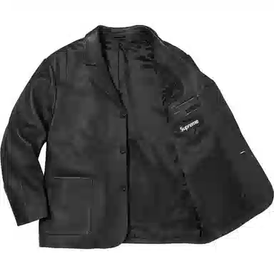 Supreme FW25 Leather Blazer