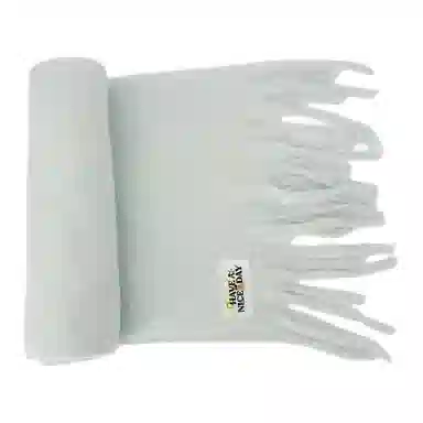 加菲猫家族 冬日高级氛围感简约纯色流苏设计时尚百搭保暖柔软 绒线围巾 男女同款情侣款