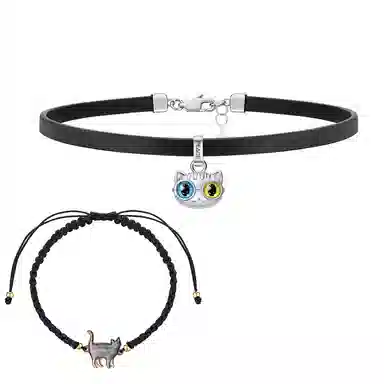 PEACE CAT choker