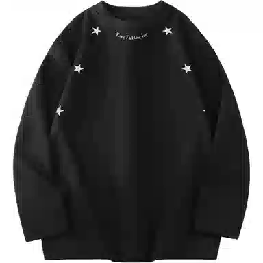 IN’S Cleanfit Star Print Boxy Sweatshirt