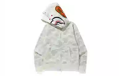 A BATHING APE Shark Series City Camo Hoodie
