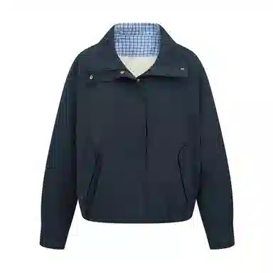 鸭鸭 冬季 时尚百搭假两件工装羽绒服外套 女款