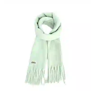 加菲猫家族 冬日高级氛围感简约纯色流苏设计时尚百搭保暖柔软 绒线围巾 男女同款情侣款