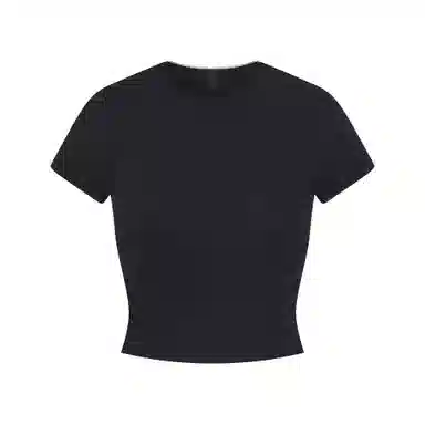 SKIMS DROP NEEDLE POINTELLE BABY TEE FW25T