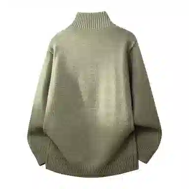 大卫贝肯 美式复古高街立领日常通勤休闲百搭亲肤舒适轻松惬意慵懒高级感开衫针织衫 男女同款