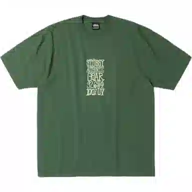 Stussy FW25 FW25 AUTHENTIC GEAR TEE PIGMENT DYED logoT