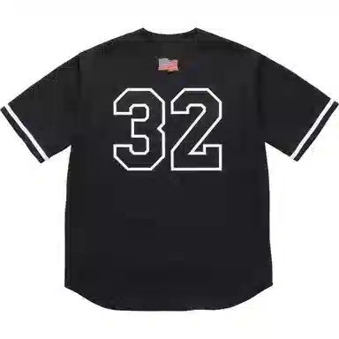 Supreme FW25 WEEK1 Swords Baseball Jersey logo