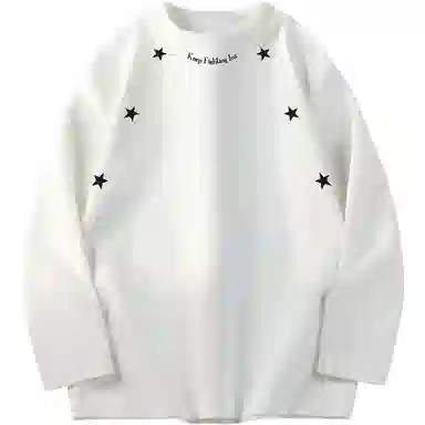 IN’S Cleanfit Star Print Boxy Sweatshirt