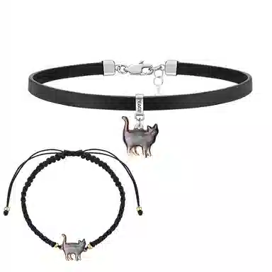 PEACE CAT choker