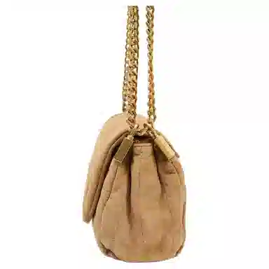 ZARA Mini Leather Shoulder Bag Brown