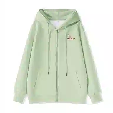 棉致 流星字母简约纯色牛奶丝复合抗皱无性别主义宽松落肩休闲卫衣 男女同款